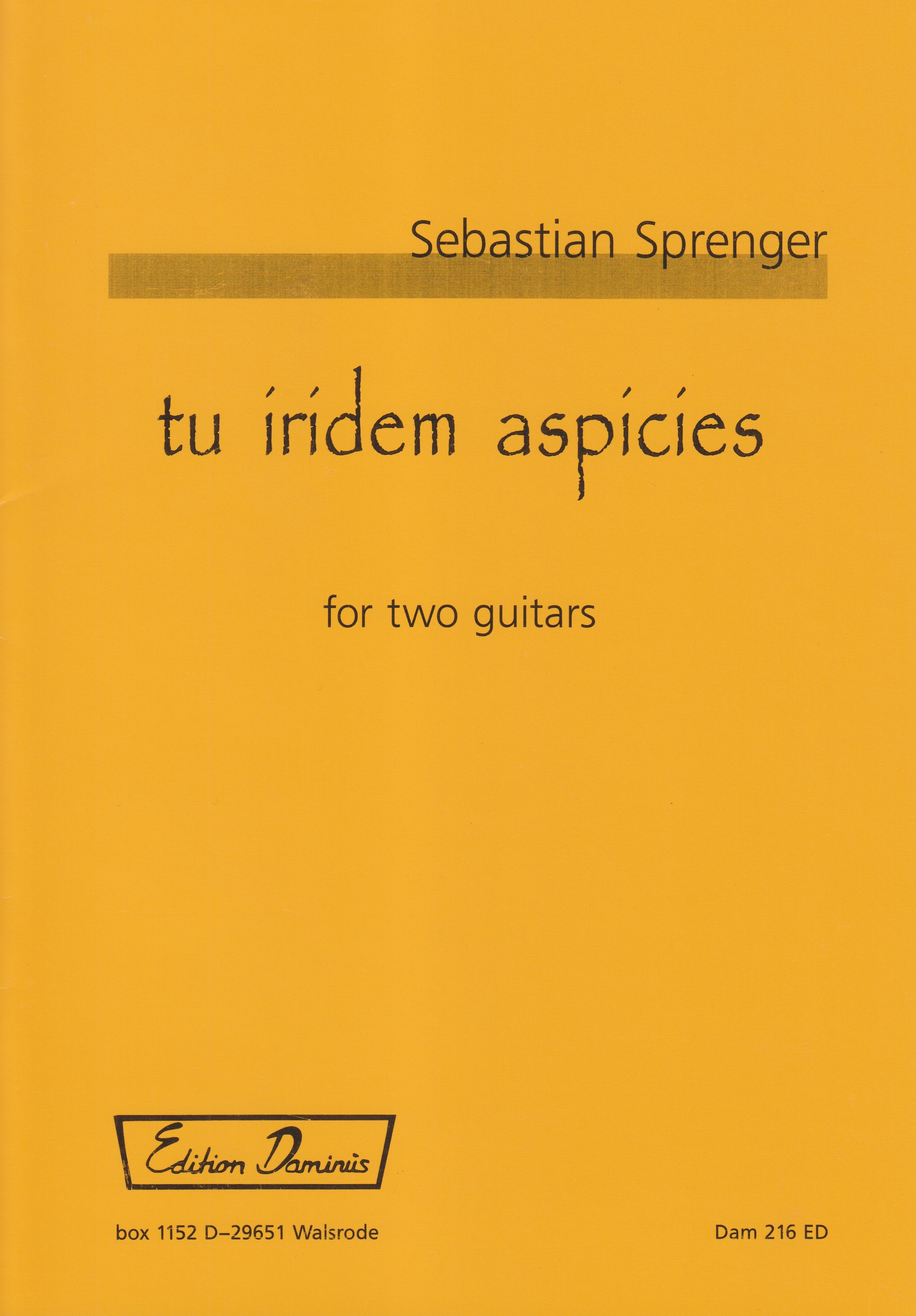 Logo:tu iridem aspicies