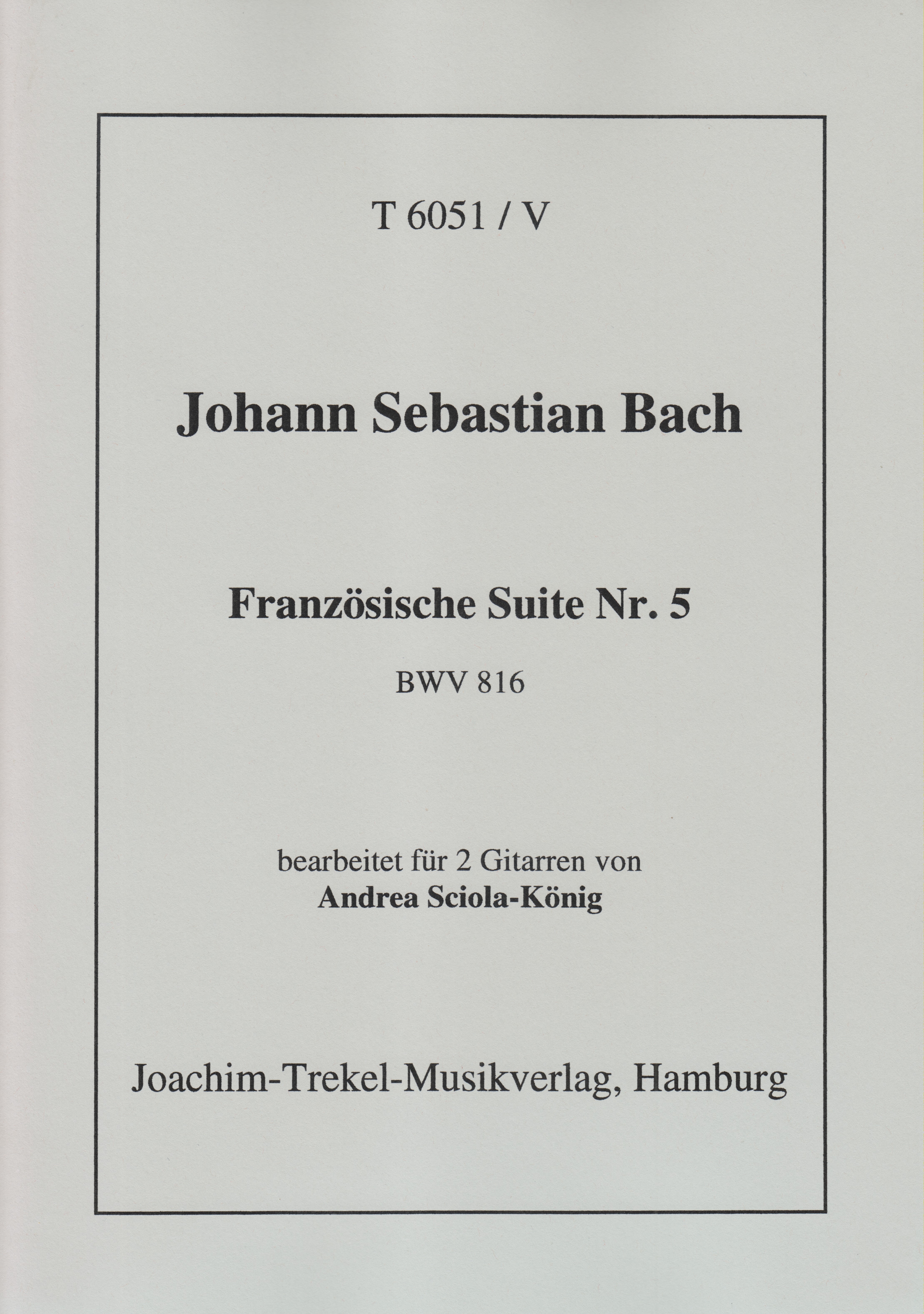 Logo:Französische Suite Nr. 5 BWV 816