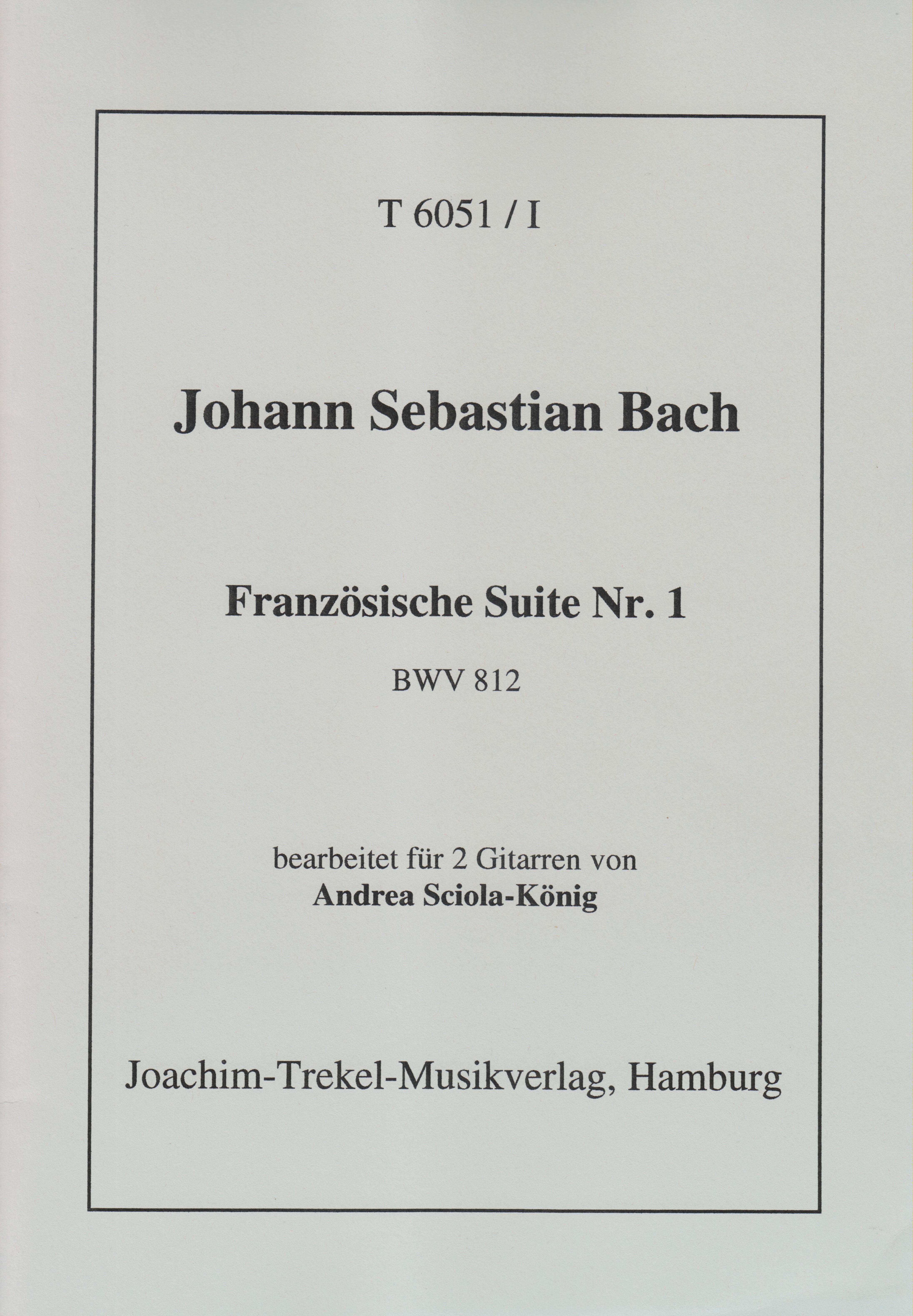 Logo:Französische Suite Nr. 1 BWV 812