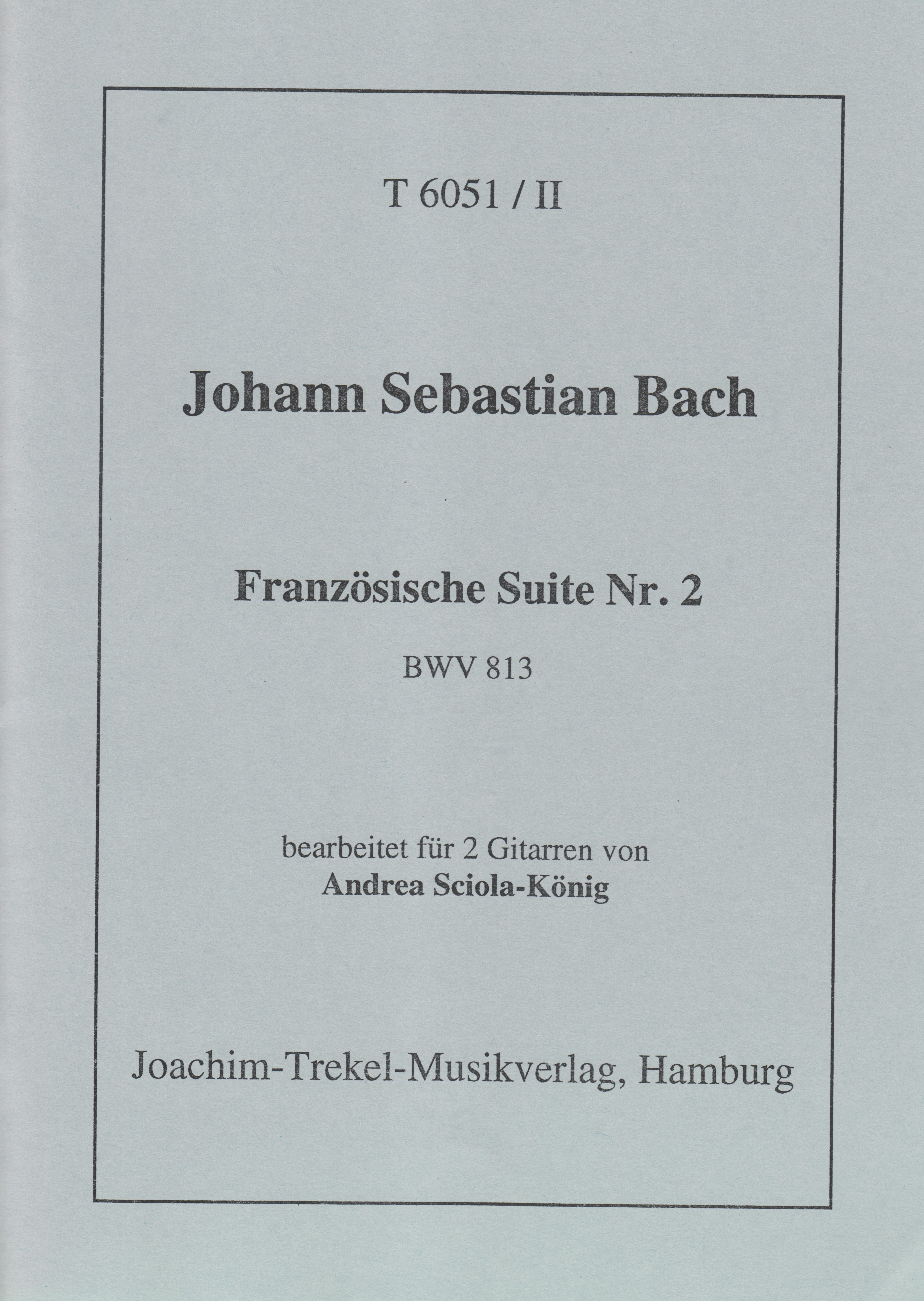 Logo:Französische Suite Nr. 2 BWV 813