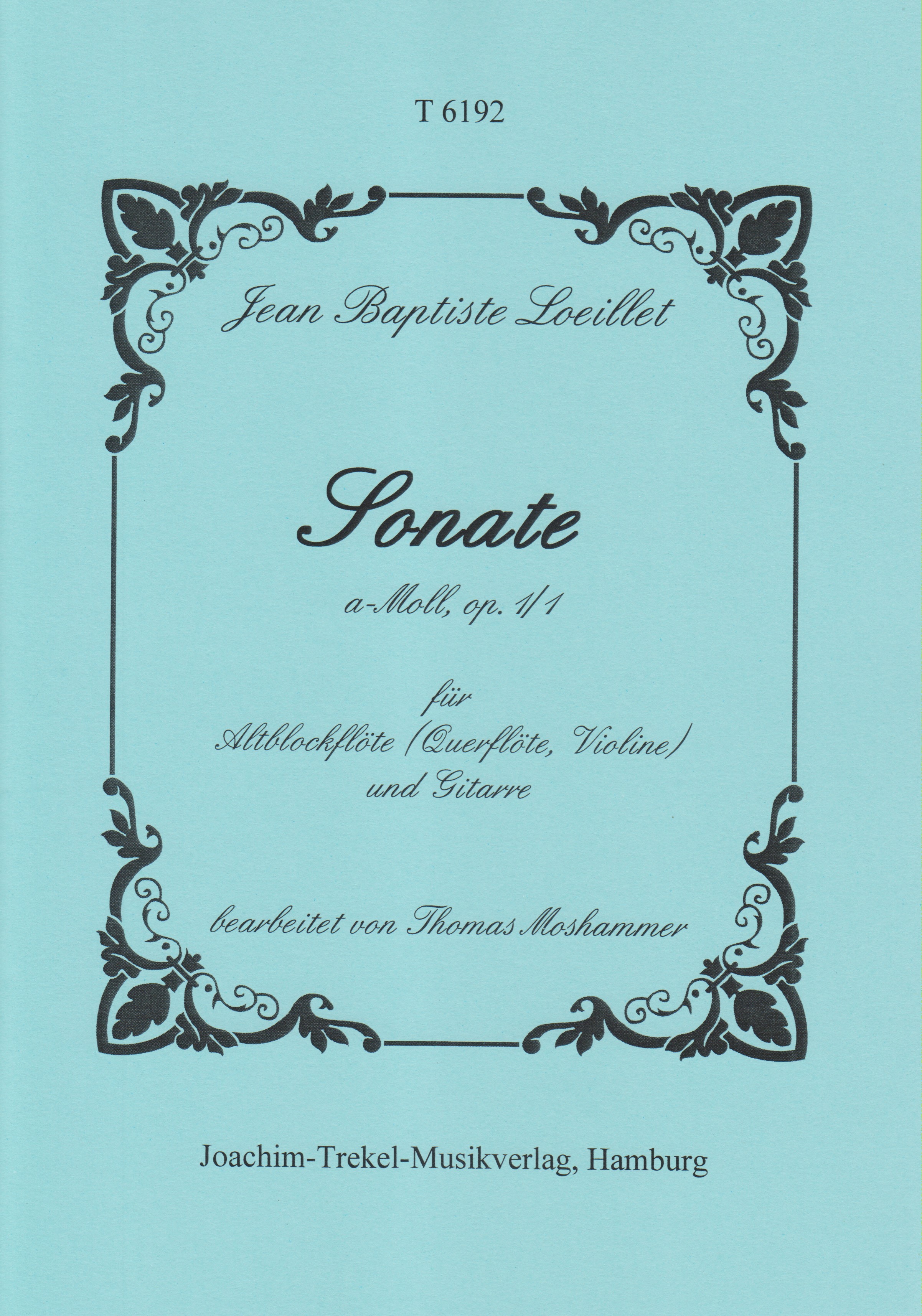 Sonate a-Moll op. 1/1